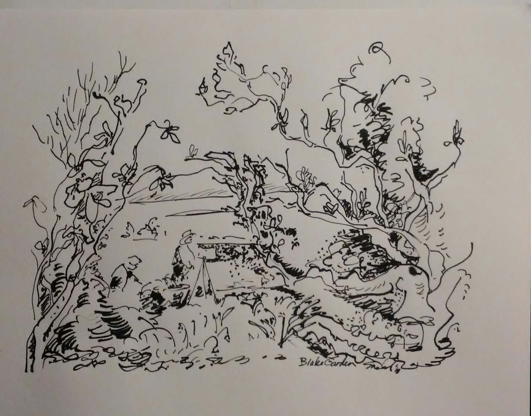 Blake Garden with Artists_20180212