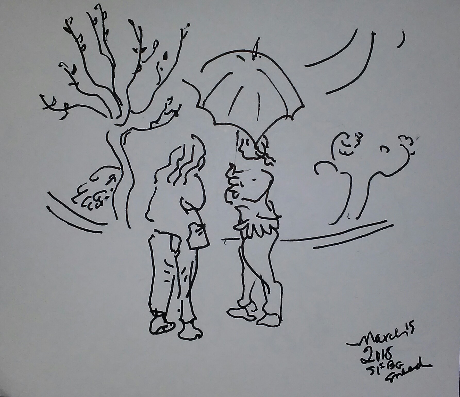 Rainy Day in Golden Gate Park_20180315