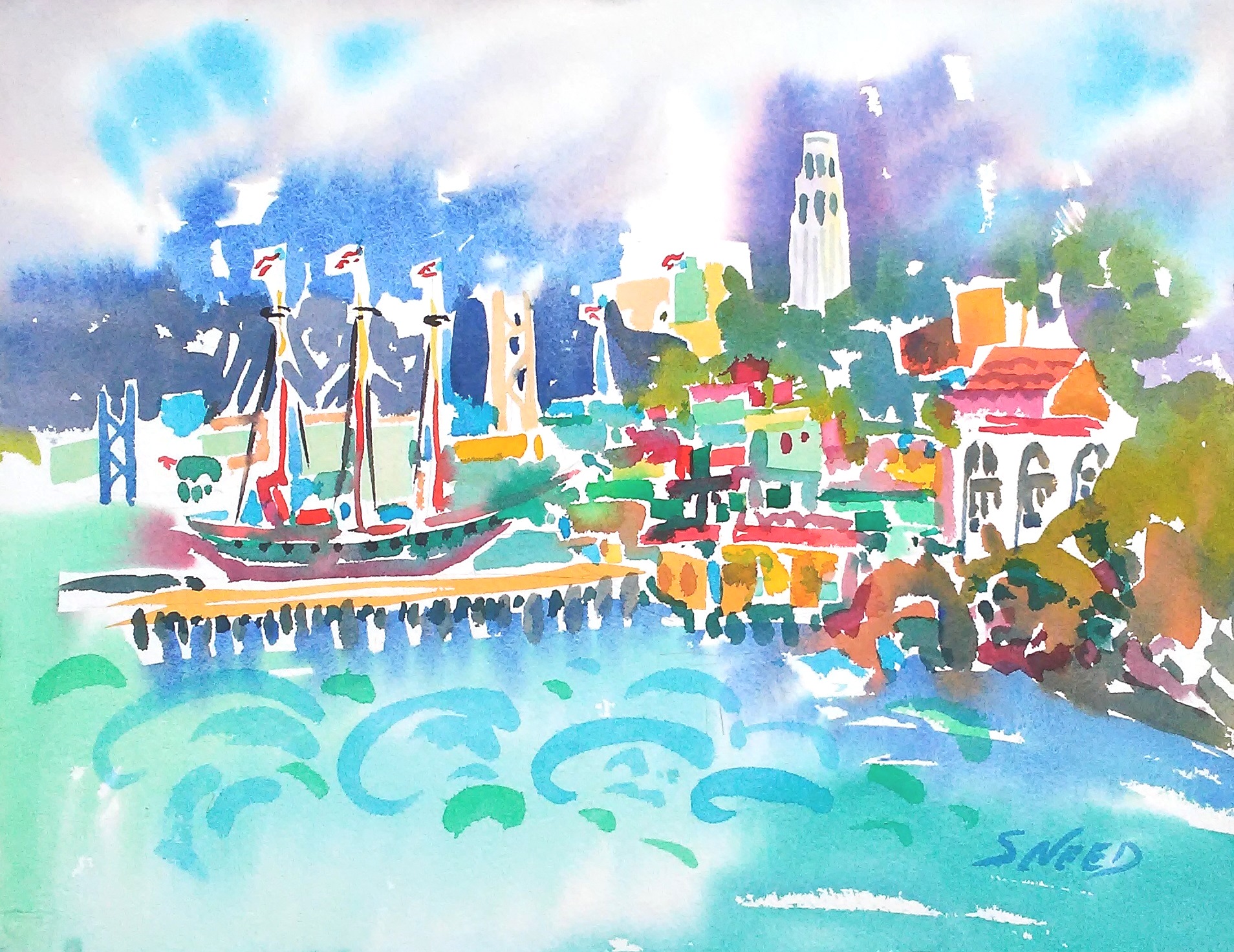 Hyde Street Pier_13 x 16_2017