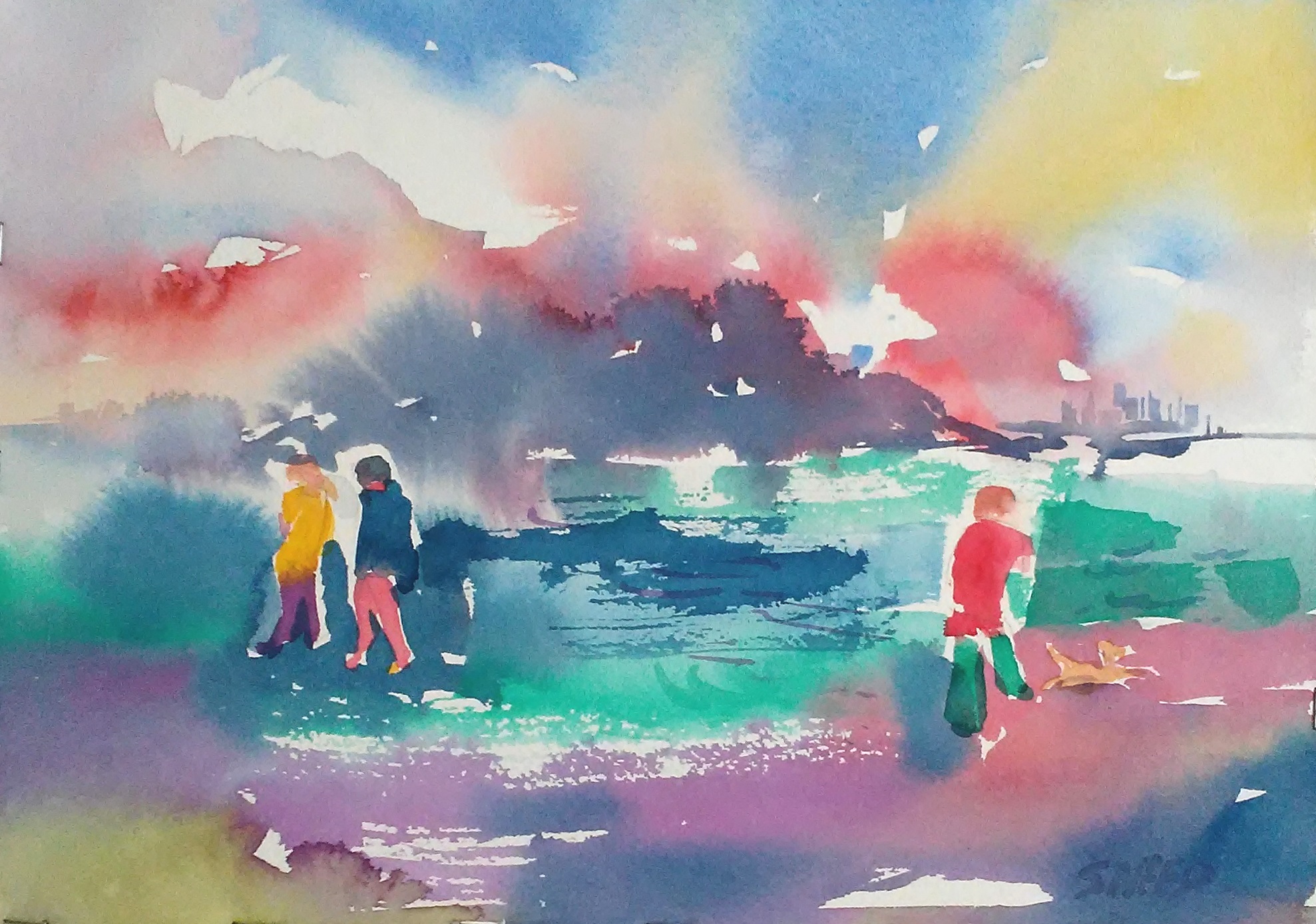 Lucrecia Edwards Park 10 in x 14 in, 20200113