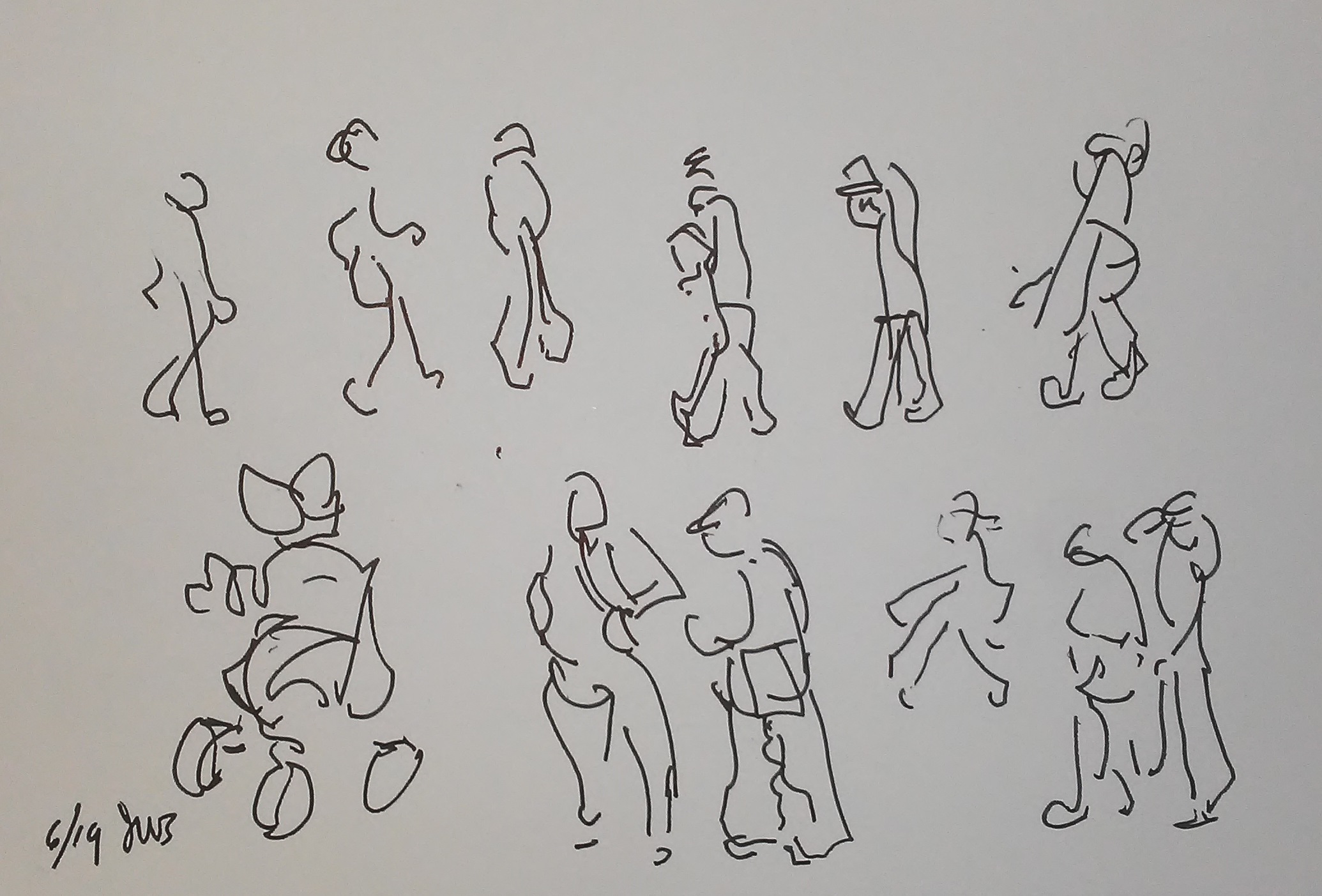 People Going By, 2019.06