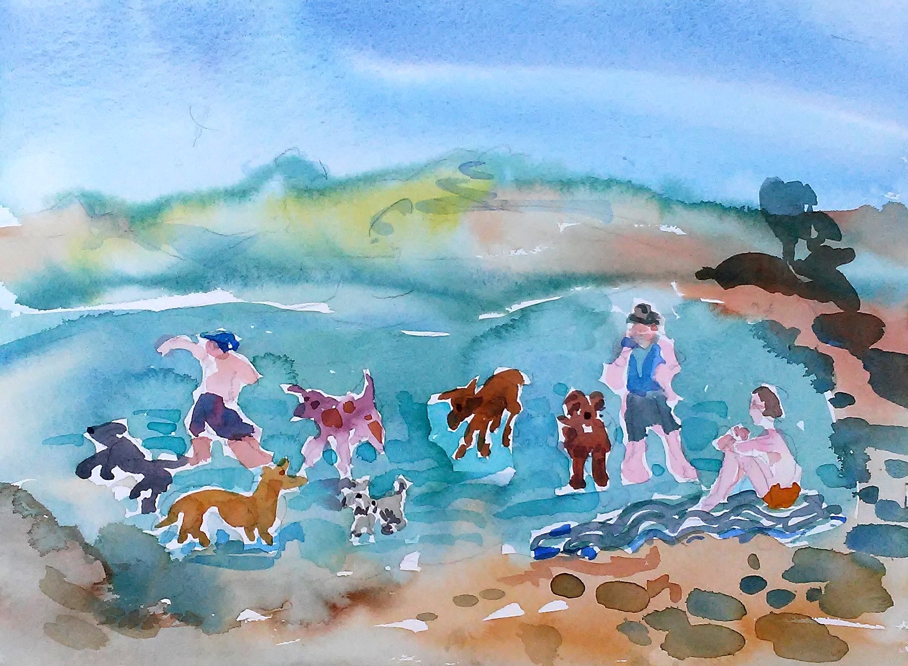 Play Time, 11 in x 15 in, 20191021.jpg