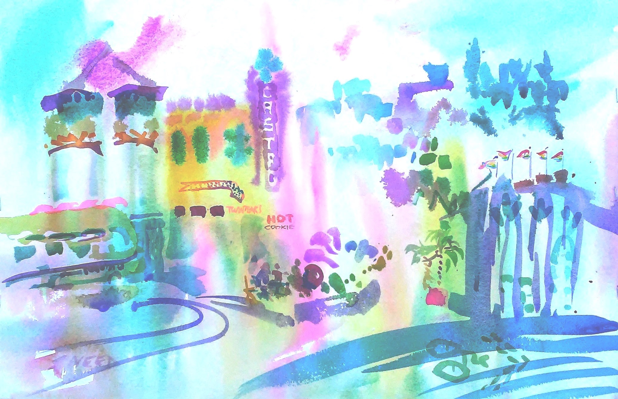 The Castro San Francisco, 22 in x 29 in, 20190321